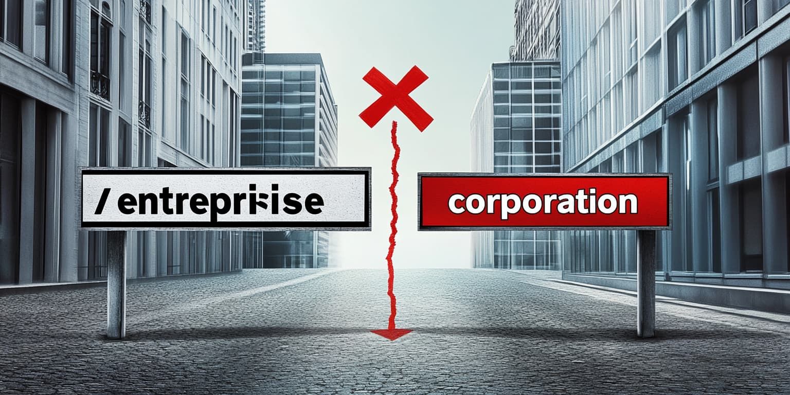 Traduction de "corporation" en français :société, entreprise, ou...? Un faux ami de plus!
