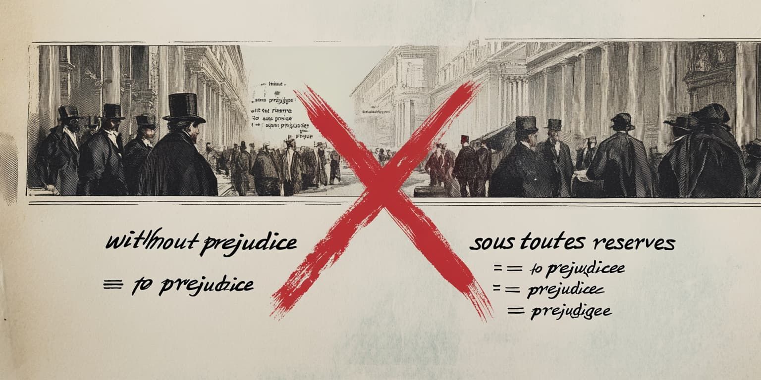 Traduction de "prejudice" en français : préjudice, préjugé, ou...? Un faux ami de plus !