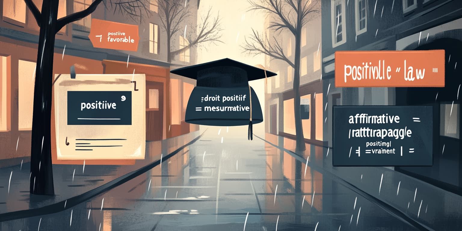 Traduction de "positive" en français : positif, favorable, ou...? Un faux ami de plus !